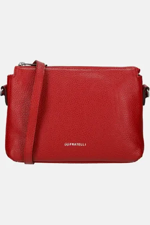 GiGi Fratelli Romance crossbody tas red