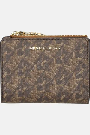 Michael Kors Empire portemonnee brown/luggage