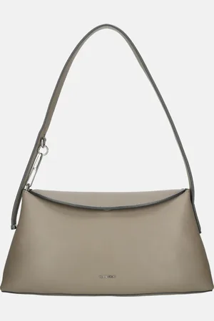 Calvin Klein Soft Sculpt schoudertas cinder