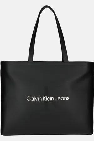 Calvin Klein Sculpted shopper black/neutral