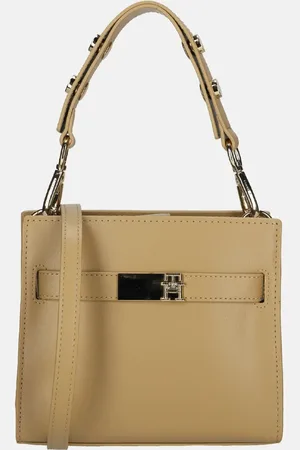 Tommy Hilfiger Heritage satchel handtas mini safari canvas