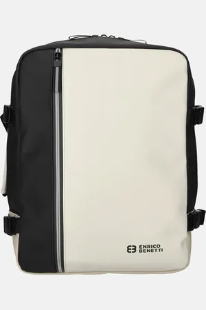 Enrico Benetti Bergen underseater/rugzak zwart/beige