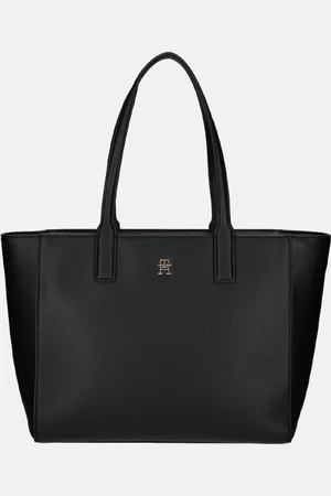 Tommy Hilfiger Soft logo tote shopper black