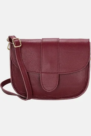 Charm London Crossbody tas bordeaux