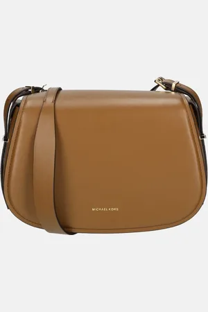 Michael Kors Lydia flap messenger schoudertas M luggage