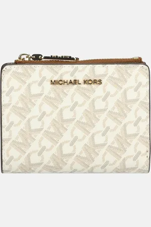 Michael Kors Empire portemonnee vanilla/lugg