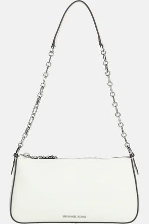 Michael Kors Empire chain pouch schoudertas optic white