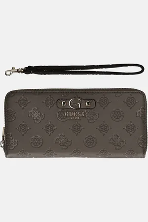 Guess Gerty SLG ziparound portemonnee L dark