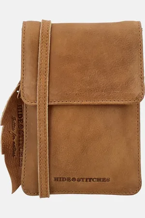 Hide & Stitches Earth inspire telefoontas bruin
