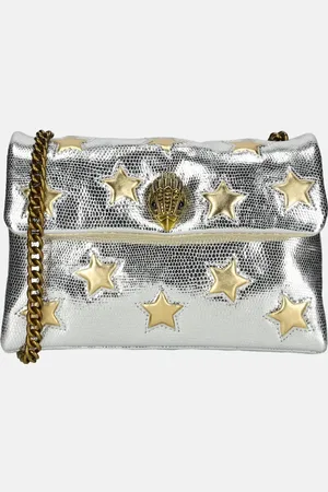 Kurt Geiger Schoudertas silver com