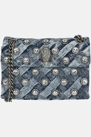 Kurt Geiger Kensington schoudertas denim