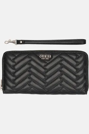 Guess Anning portemonnee L black