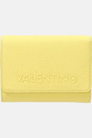 VALENTINO Rised portemonnee giallo chiaro