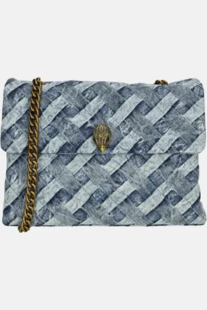 Kurt Geiger Kensington schoudertas L denim