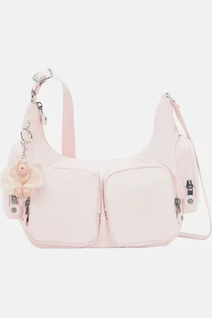 Kipling Rikka crossbody tas S pink shine