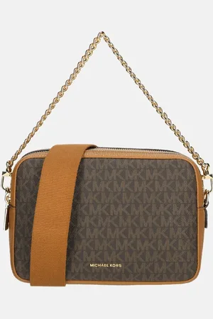 Michael Kors Bryant crossbody tas M brown/acorn