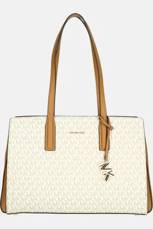 Michael Kors Laila shopper M vanilla/acorn