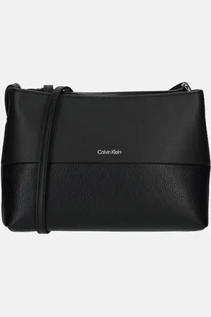 Calvin Klein Mixmedia bag schoudertas S black