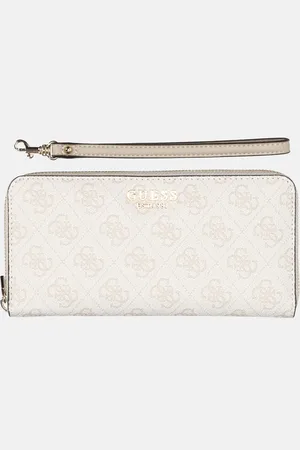 Guess Zamira ziparound portemonnee L dark logo