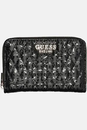 Guess Betalu ritsportemonnee M black