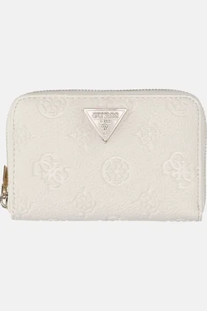 Guess Cresidia portemonnee M offwhite