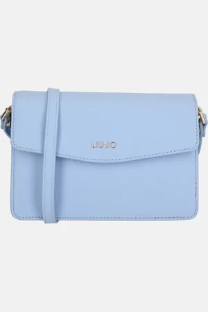 Liu Jo Saffiano crossbody tas cielo