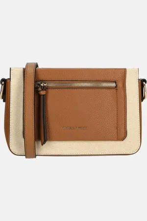Daniele Donati Crossbody tas camel
