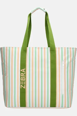 Zebra Trends Strandtas met koelvak retro stripes