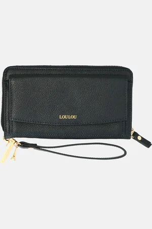 LOULOU SLB portemonnee dark blue