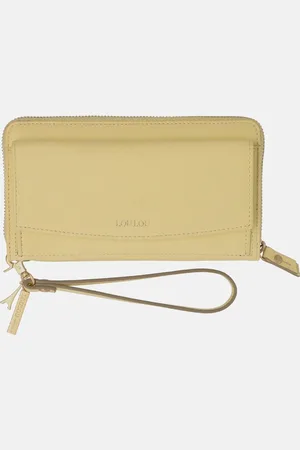 LOULOU SLB portemonnee sorbet yellow