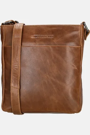 Hide & Stitches Porto schoudertas brown