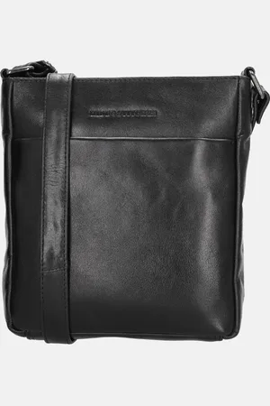 Hide & Stitches Porto schoudertas black