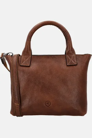 Hide & Stitches Discover handtas S brown