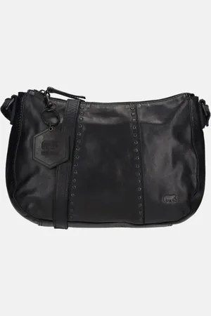 Bear Design Crossbody tas studs black