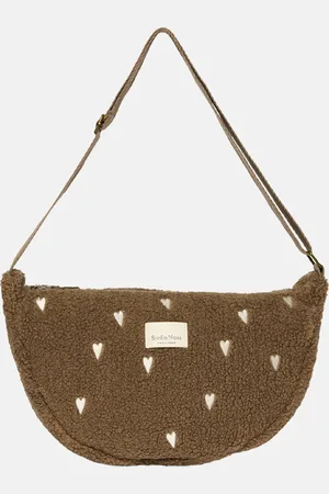 Studio Noos Teddy adult fanny pack crossbody tas brown