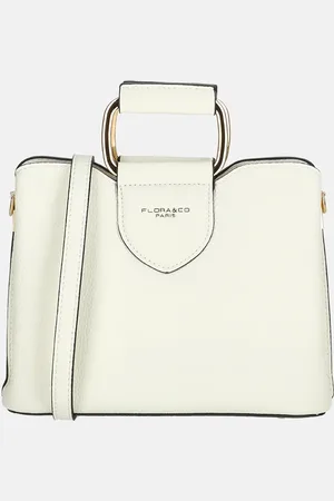 Flora & CO Handtas S white