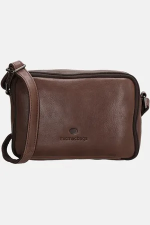 MicMacbags Everyday crossbody tas donkerbruin