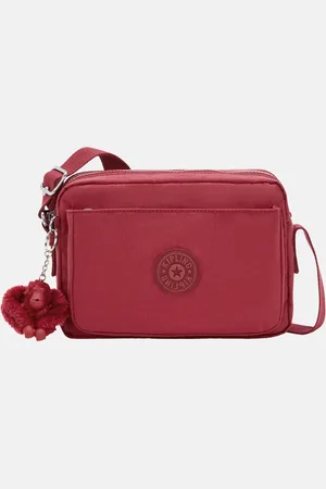 Kipling Abanu crossbody tas M funky red