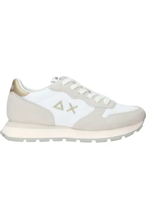 sun68 Ally Gold Silver Sneakers