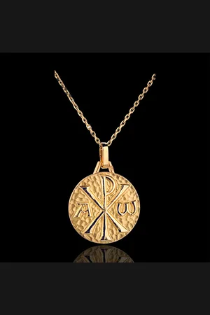 Edenly Medaille Christus 18 mm - 9 karaat