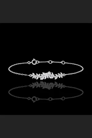 Edenly De weekaanbieding:Armband Verrukte Tuin - Gebladerte Royal - 9 karaat