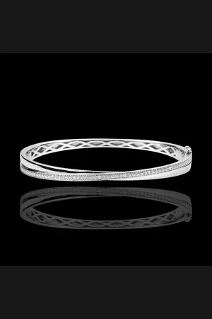 Edenly Bangle Saturnus Duo - 18 karaat - Diamanten