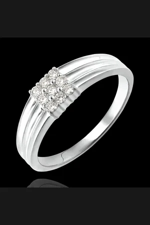 Edenly Ring Chiaroscuro - Pavé diamanten - 9 karaat en diamanten