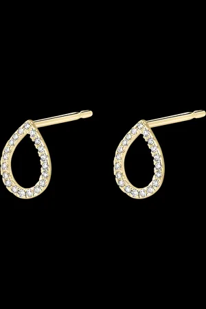 Edenly Frisheid Stud Oorbellen - Alphee - 18 karaat & diamanten
