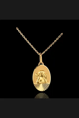 Edenly Medaille Engel Raphael modern - 18 karaat