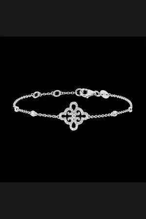 Edenly Armband Lentekriebels - Bloem - 9 karaat met Diamanten