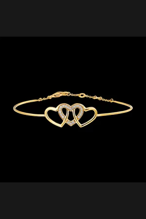Edenly Bedelarmband Kostbaar Geheim - Verwoven Harten - 9 karaat en