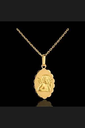 Edenly Medaille Engel Raphael - 18 karaat