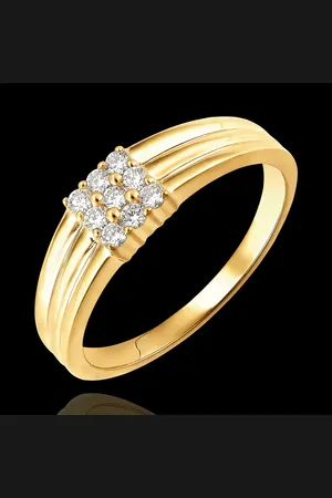 Edenly Ring Chiaroscuro - Pavé Diamanten - 9 karaat en diamanten