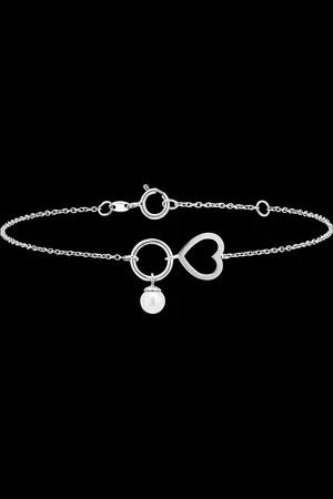 Edenly Overvloed armband - Hart - 18 karaat en parel